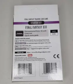 Final Fantasy Trading Card Game TCG Starter Deck Final Fantasy XIII English - Image 4