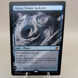 Uthros, Titanic Godcore NM SHIPS TODAY MTG Edge Of Eternities - Image 1