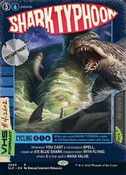 MTG Shark Typhoon, NM-Mint, English Secret Lair: 30th Anniversary Countdown Kit - Image 1