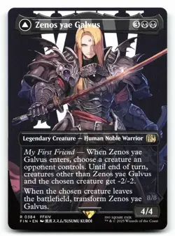 Zenos yae Galvus // Shinryu, Transcendent Rival (Borderless) #384 Final Fantasy - Image 3