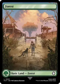 TEN TOTAL = 10x Forest x10  (0325) - Universes Beyond: Fallout (PIP) - Image 2