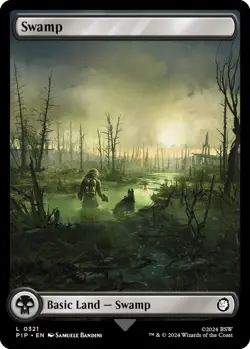 TEN TOTAL = 10x Swamp (0321) - Universes Beyond: Fallout (PIP) - Image 2