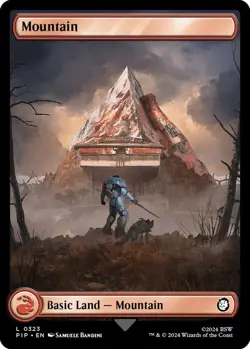 TEN TOTAL = 10x Mountain (0323) - Universes Beyond: Fallout (PIP) - Image 2