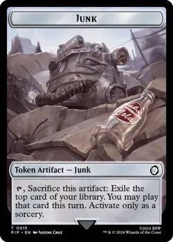 TEN TOTAL = 10x Robot   Junk Double-Sided Token   - Fallout - Image 1