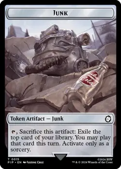 TEN TOTAL = 10x Robot   Junk Double-Sided Token   - Fallout - Image 3