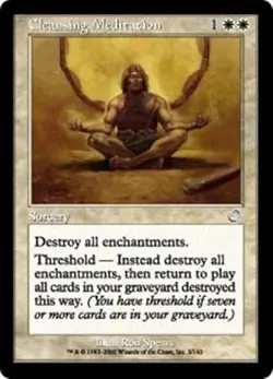 MTG - CLEANSING MEDITATION - Torment (U) - Image 2