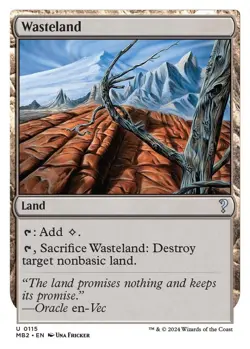 Wasteland (White Border) - Mystery Booster 2 (MB2) - Image 2