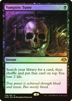 Vampiric Tutor *Foil* - DMR - NM - Magic The Gathering - MTG - Image 1