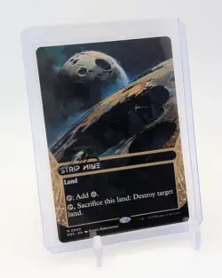 MTG - Strip Mine - Borderless Mythic #40 - Edge of Eternities: Stellar Sights NM - Image 1