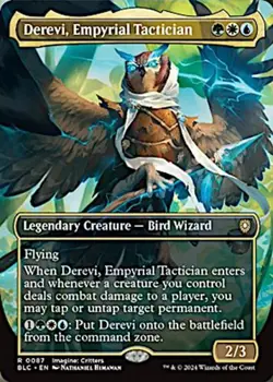 Bloomburrow  Derevi, Empyrial Tactician (0087 - Borderless) - Image 1