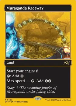 Mint/Near-Mint, English - 1 x MTG Muraganda Raceway - First-Place Foil Aetherdri - Image 1