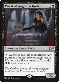 1x Priest of Forgotten Gods - NM - See Pic for Set - SPARROW MAGIC mtg - Image 1