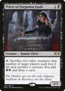 1x Priest of Forgotten Gods - NM - See Pic for Set - SPARROW MAGIC mtg - Image 2