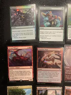 Mtg Gruul Bundle: Sol Ring, Ghalta, Blasphemous Act, Cinder Glade Etc - Image 13