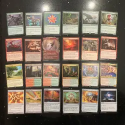 Mtg Gruul Bundle: Sol Ring, Ghalta, Blasphemous Act, Cinder Glade Etc - Image 9