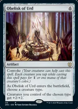 Obelisk of Urd - Commander: Zendikar Rising #115 MTG Magic The Gathering - Image 1
