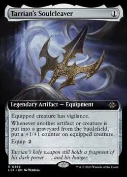 MTG (c) The Lost Caverns of Ixalan - Tarrian's Soulcleaver (Extended) - Image 1