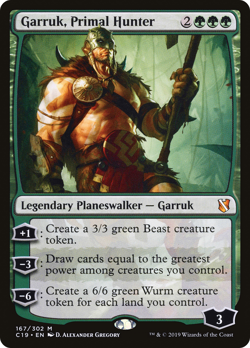 Garruk, Primal Hunter - C19 - NM - MTG - Image 3