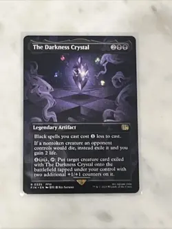 The Darkness Crystal (Borderless) Final Fantasy Regular NM-MINT - Image 1