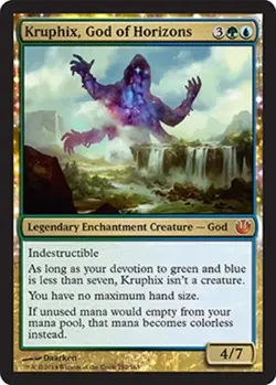 Kruphix, God of Horizons - Journey into Nyx #152/165 MTG Magic The Gathering - Image 2