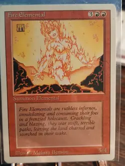 Fire Elemental - NM 3rd Edition Core (Revised) MTG Magic the Gathering - Image 11