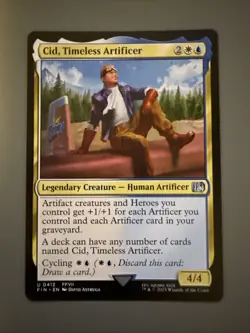 Cid, Timeless Artificer (0412) Final Fantasy Regular - Image 1