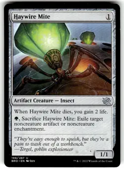 MTG Haywire Mite NM-Mint The Brothers' War - Image 1