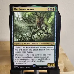 x1 The Swarmweaver (0301) R MTG Duskmourn: House of Horror M/NM, English - Image 1