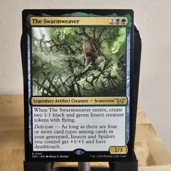 x1 The Swarmweaver (0301) R MTG Duskmourn: House of Horror M/NM, English - Image 3