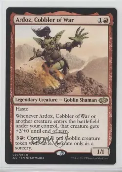 Ardoz Cobbler of War English Magic: Jumpstart 2022 #029 c6h - Image 1