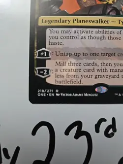 Tyvar, Jubilant Brawler Phyrexia: All Will Be One Regular - Image 3