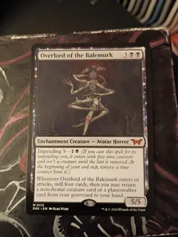 x1 Overlord of the Balemurk M MTG Duskmourn: House of Horror M/NM, English - Image 1