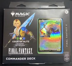 FINAL FANTASY X Counter Blitz - Commander: FINAL FANTASY (FIC) New Sealed - Image 3