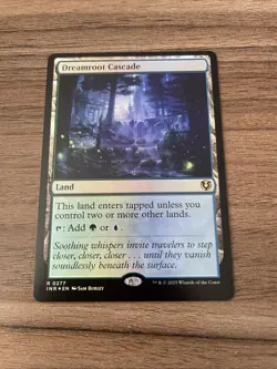 Dreamroot Cascade #277 FOIL - Innistrad Remastered INR Magic MTG Rare Land - NM - Image 1
