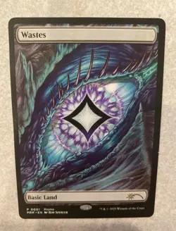 10pcs Sealed Unopened Pack Wastes Dragon's Eye Promo Tarkir: Dragonstorm MTG TDM - Image 1