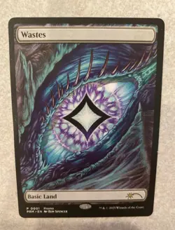 10pcs Sealed Unopened Pack Wastes Dragon's Eye Promo Tarkir: Dragonstorm MTG TDM - Image 2