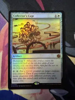 Collector's Cage - #01 Foil Outlaws of Thunder Junction: the Big Score - Mtg - Image 1