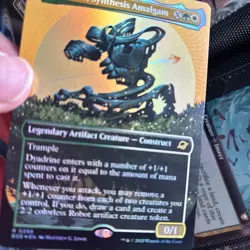 Mtg Edge of eternities Borderless foil dyadrine, synthesis amalgam - Image 1