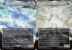 1 x Venat, Heart of Hydaelyn // Hydaelyn, the Mothercrystal - Foil - Borderless - Image 1