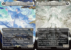 1 x Venat, Heart of Hydaelyn // Hydaelyn, the Mothercrystal - Foil - Borderless - Image 2