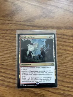 MTG - Tarkir Dragonstorm - Windcrag Siege - Regular Rare - NM - Image 1