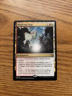 MTG - Tarkir Dragonstorm - Windcrag Siege - Regular Rare - NM - Image 8