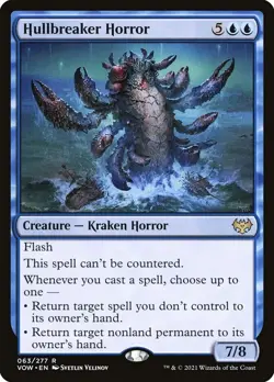 Hullbreaker Horror: MtG Magic the Gathering Innistrad Crimson Vow Rare - Image 1