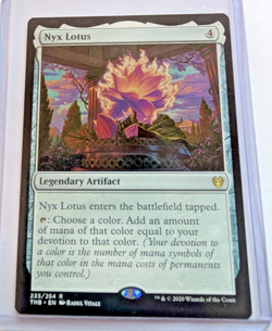 Nyx Lotus - Foil NM, English MTG Theros Beyond Death - Image 3