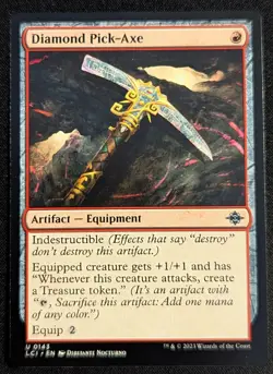 MTG - Diamond Pick-Axe - The Lost Caverns Of Ixalan - Pack Fresh!! - Image 1