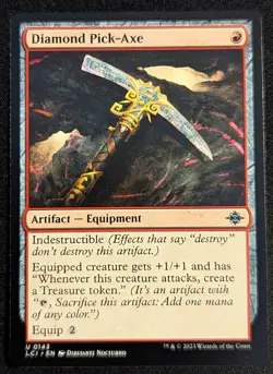 MTG - Diamond Pick-Axe - The Lost Caverns Of Ixalan - Pack Fresh!! - Image 3