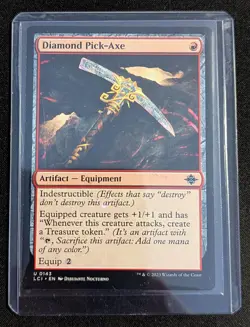 MTG - Diamond Pick-Axe - The Lost Caverns Of Ixalan - Pack Fresh!! - Image 4