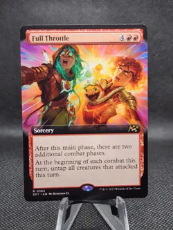 MTG - Full Throttle (Extended Art) - Aetherdrift - Image 3