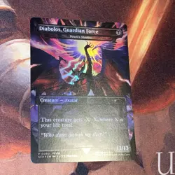 Diabolos Guardian Force Death’s Shadow Final Fantasy Foil Promo Nm MTG - Image 1