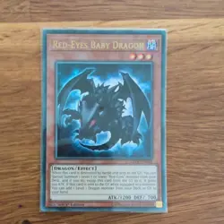 Red-Eyes Baby Dragon ledu-en001 1st Edition Ultra Rare Yu-Gi-Oh! - Image 1